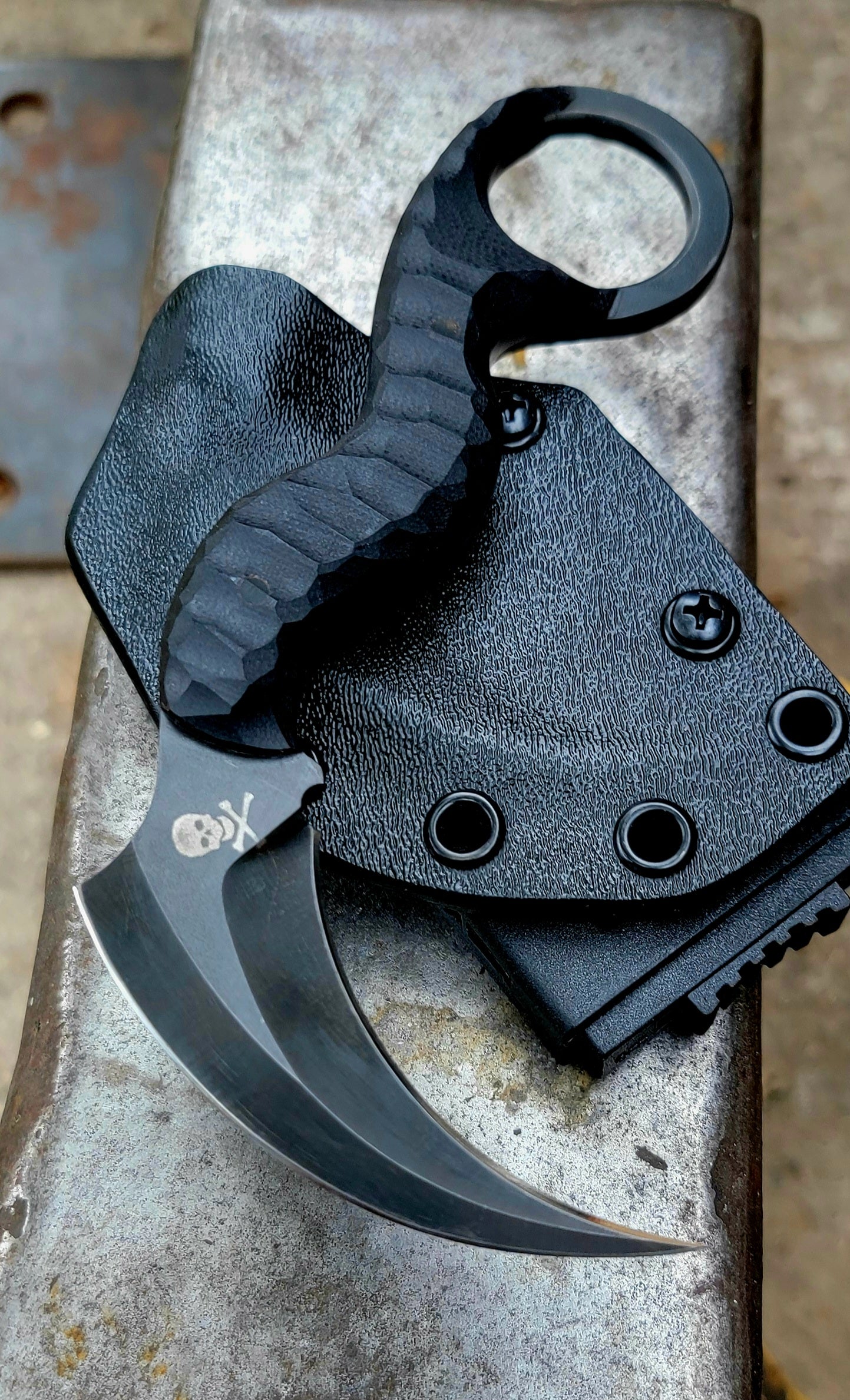 Angel Fire Texas Death Adder G10 Karambit