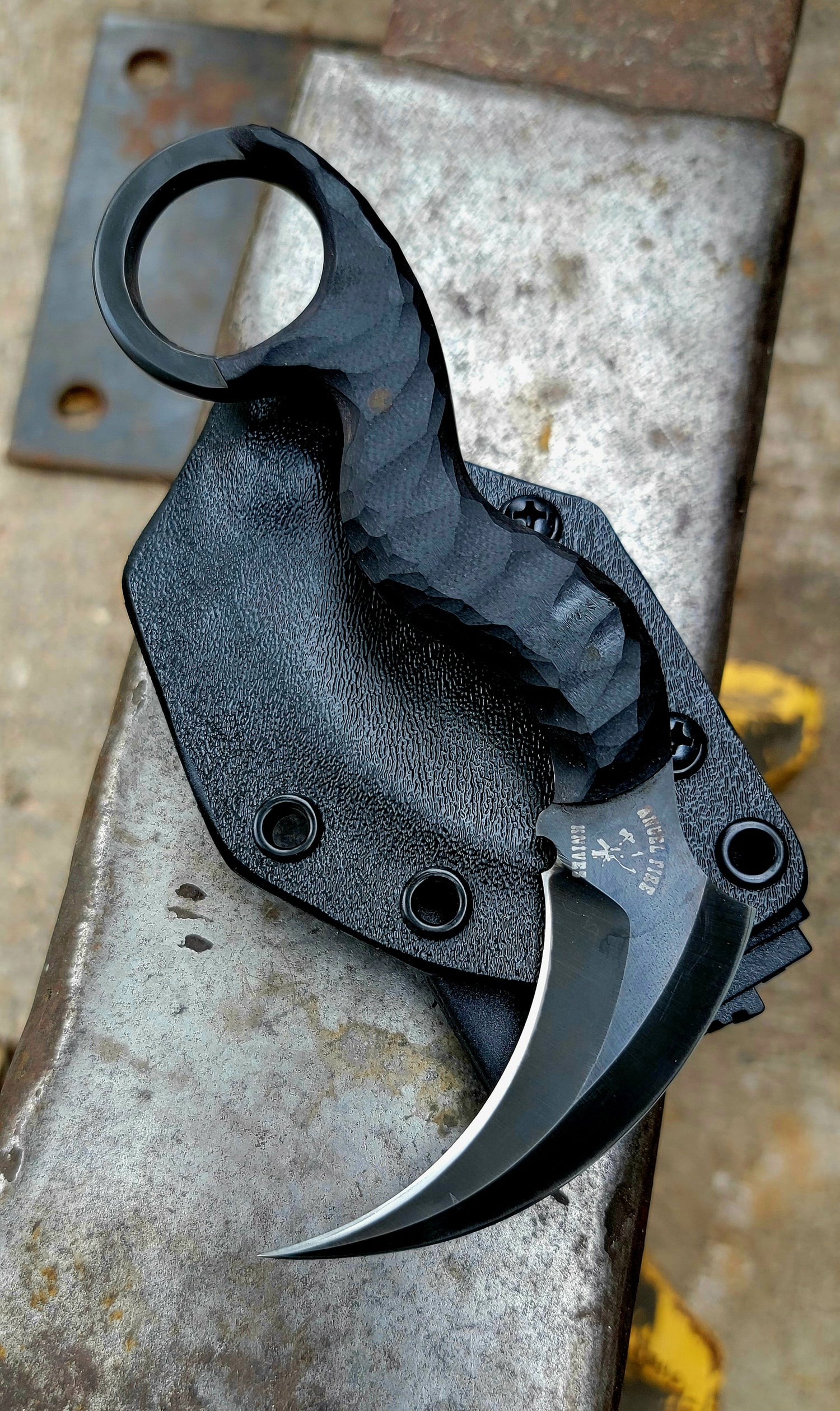 Angel Fire Texas Death Adder G10 Karambit
