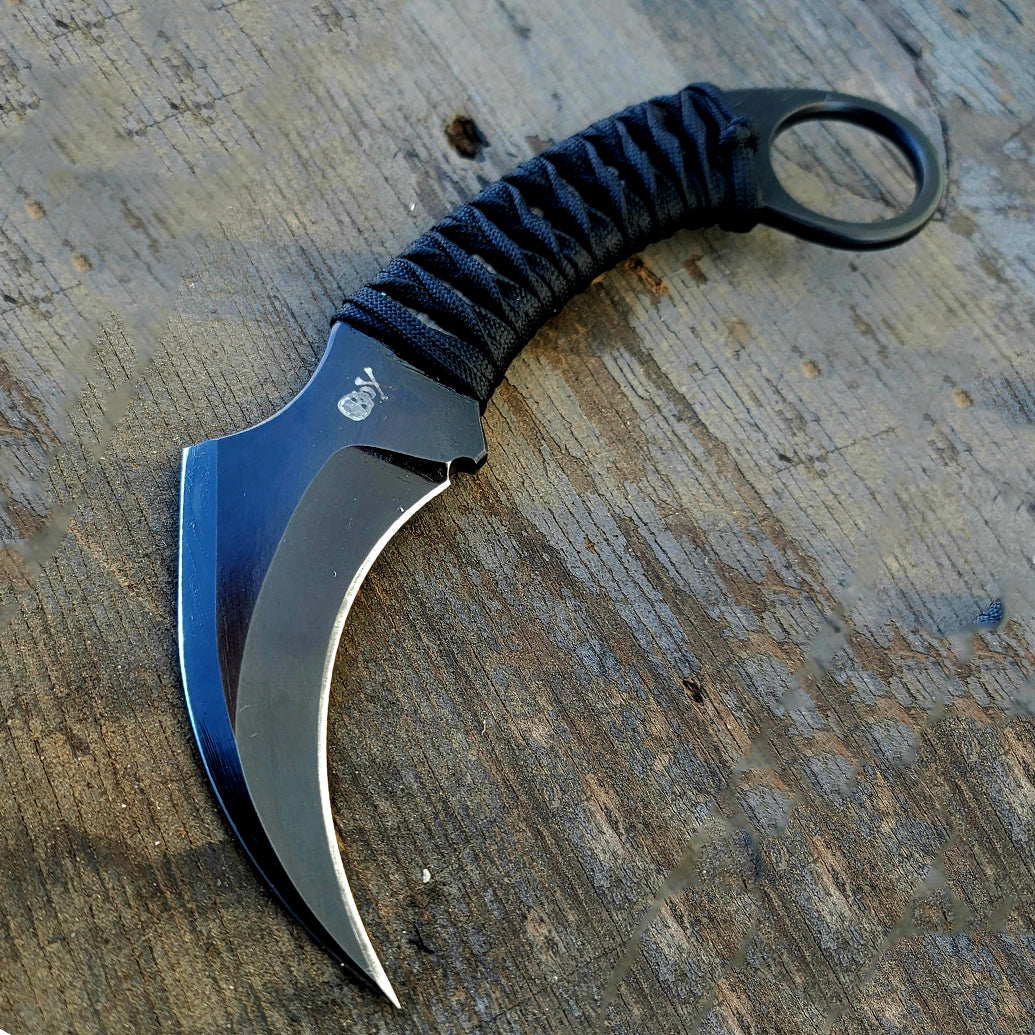 Angel Fire Fu Paracord Karambit