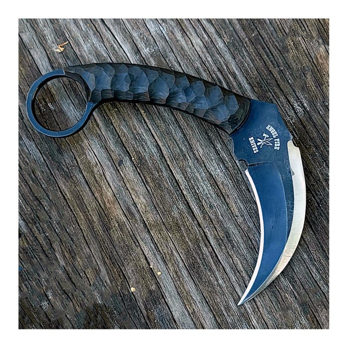 Angel Fire Mini Guard Dog Paracord Karambit In Stock