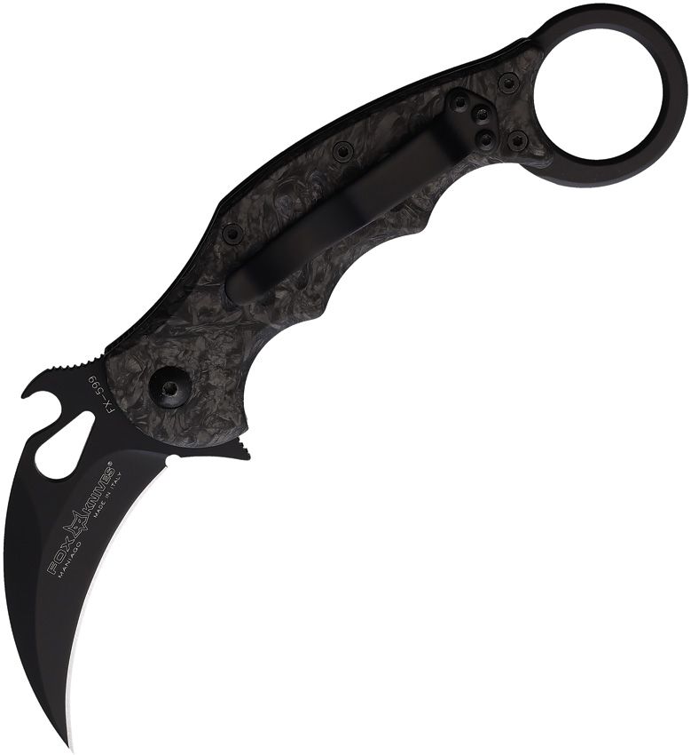 Fox 599 Carbon Fiber Folding Karambit - Emerson Wave