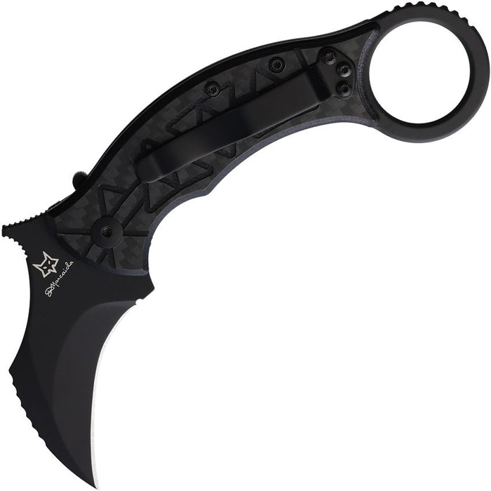 Fox 802 CF Marcaida N690 Folding Karambit - Emerson Wave