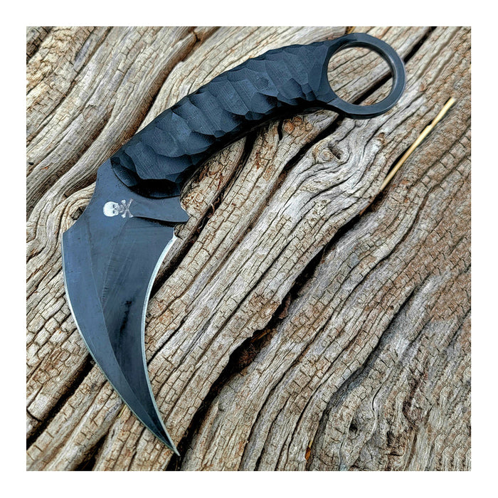 Angel Fire Black Bear G10 Karambit