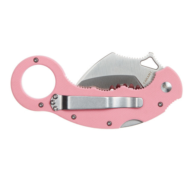 High Desert USA Pink Tarani Journeyman Bramp Karambit - Breast Cancer Awareness