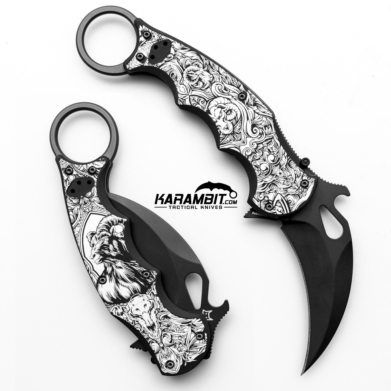 Fox EVO Handle Set - Aries The Ram (FX-EVO-H-AL-ArsTheRam)