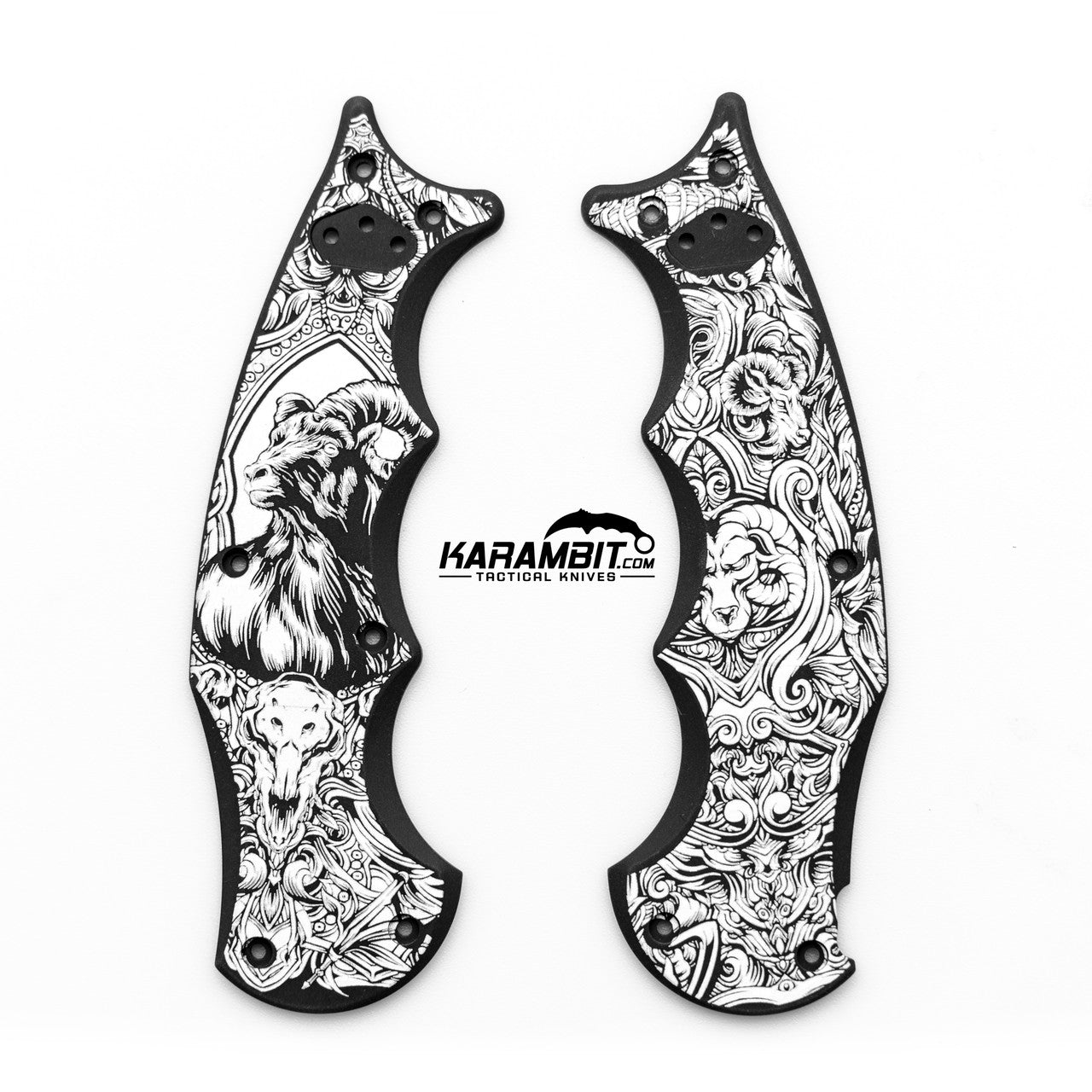 Fox EVO Handle Set - Aries The Ram (FX-EVO-H-AL-ArsTheRam)