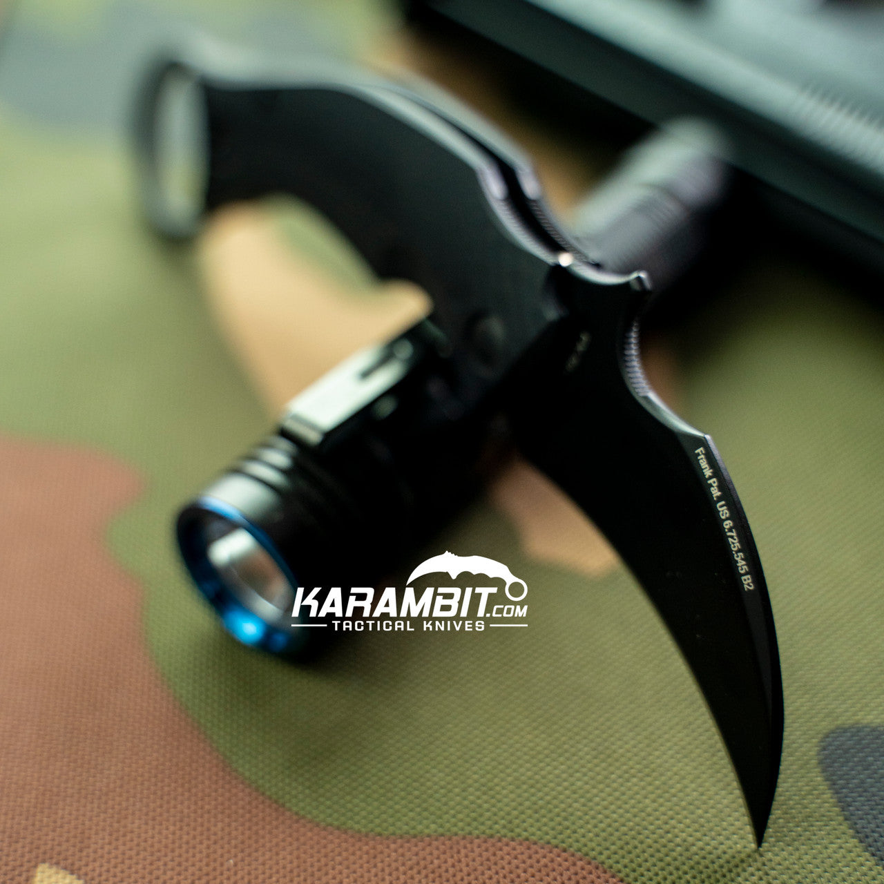 Fox Bastinelli Black Bird Folding Karambit - Emerson Wave (FX-591)