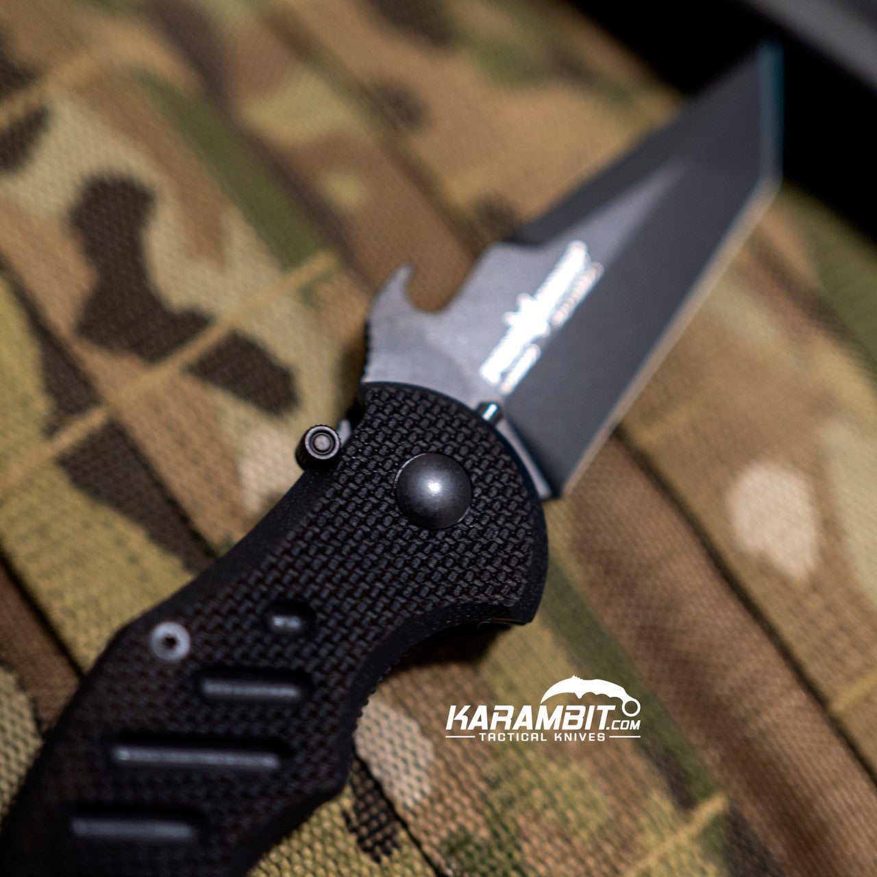 Fox 597 Dart XT Black G10 Folding Karambit - Emerson Wave (FX597XT)