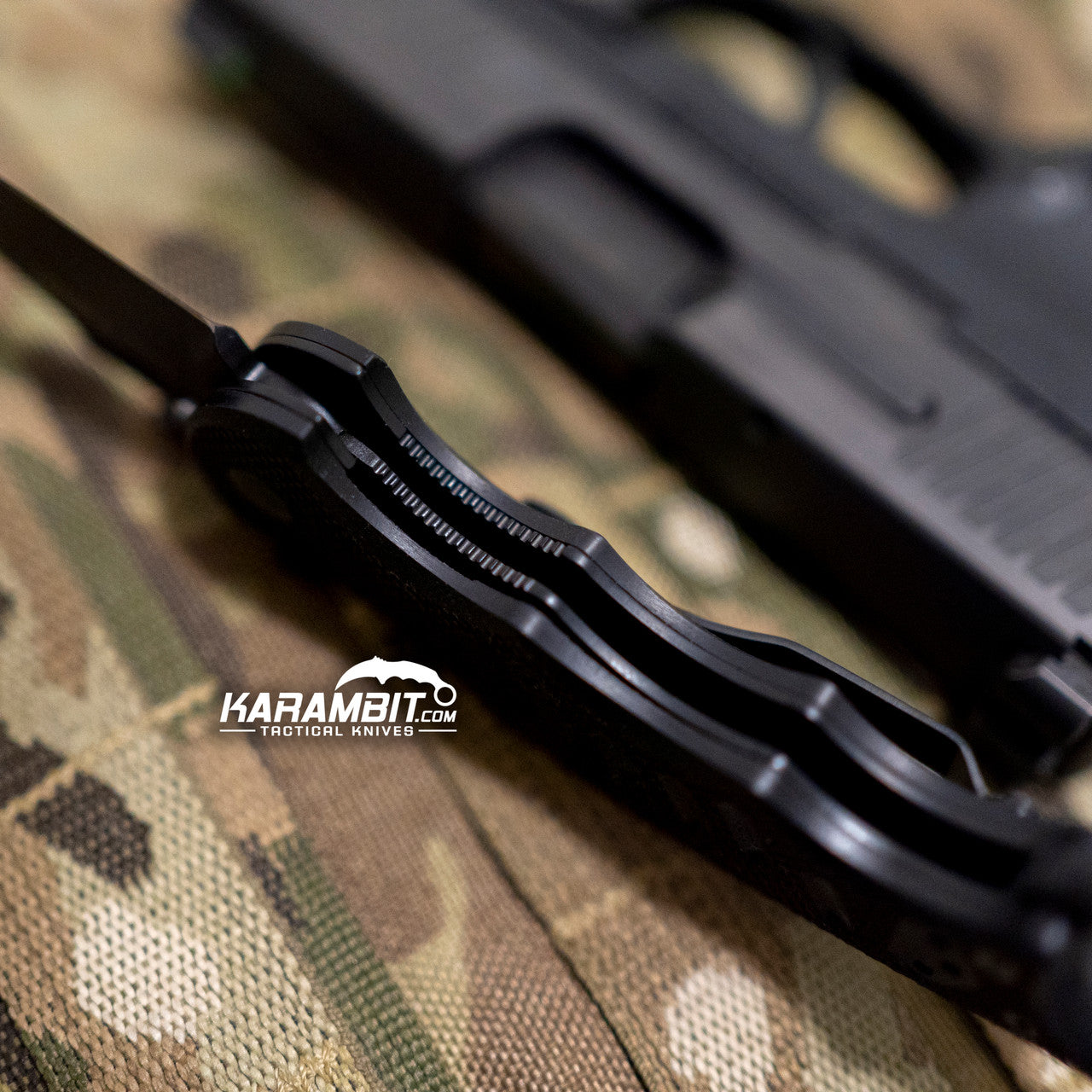 Fox 597 Dart XT Black G10 Folding Karambit - Emerson Wave (FX597XT)