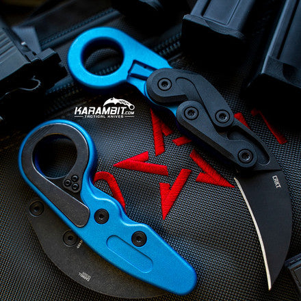 CRKT Provoke Blue Morphing Karambit