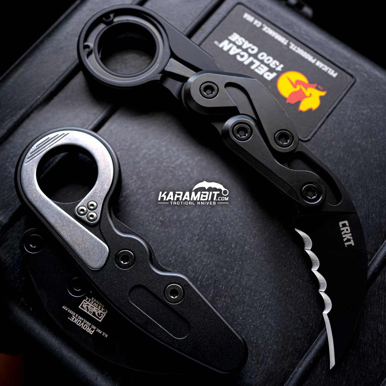 CRKT Provoke Serrated Morphing Karambit (CR4040V)