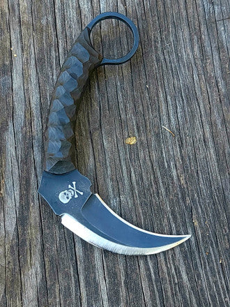 Angel Fire Mini Guard Dog Paracord Karambit In Stock