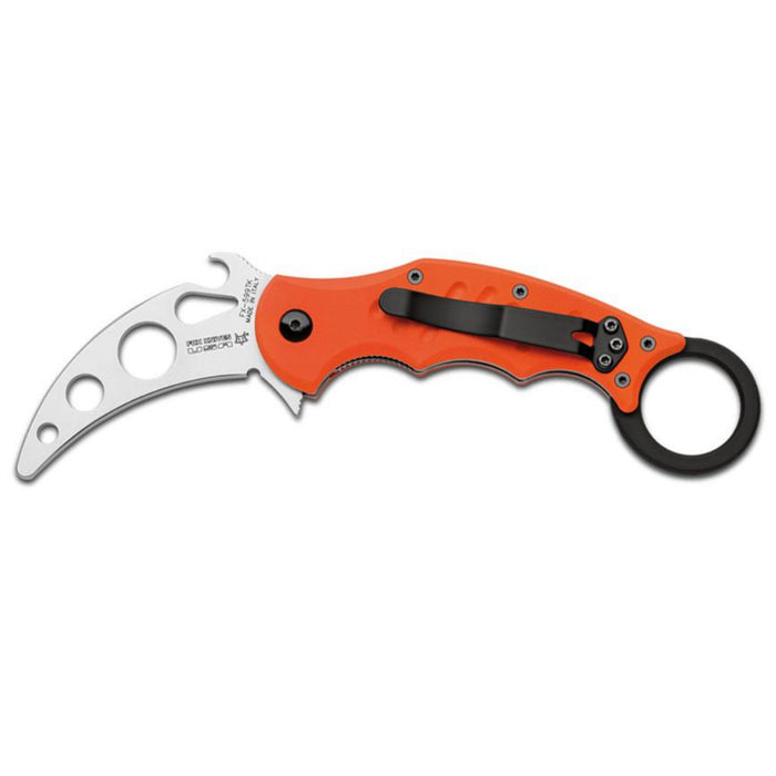 Fox 599 Orange G10 Training Karambit - Emerson Wave (FX599-TK)