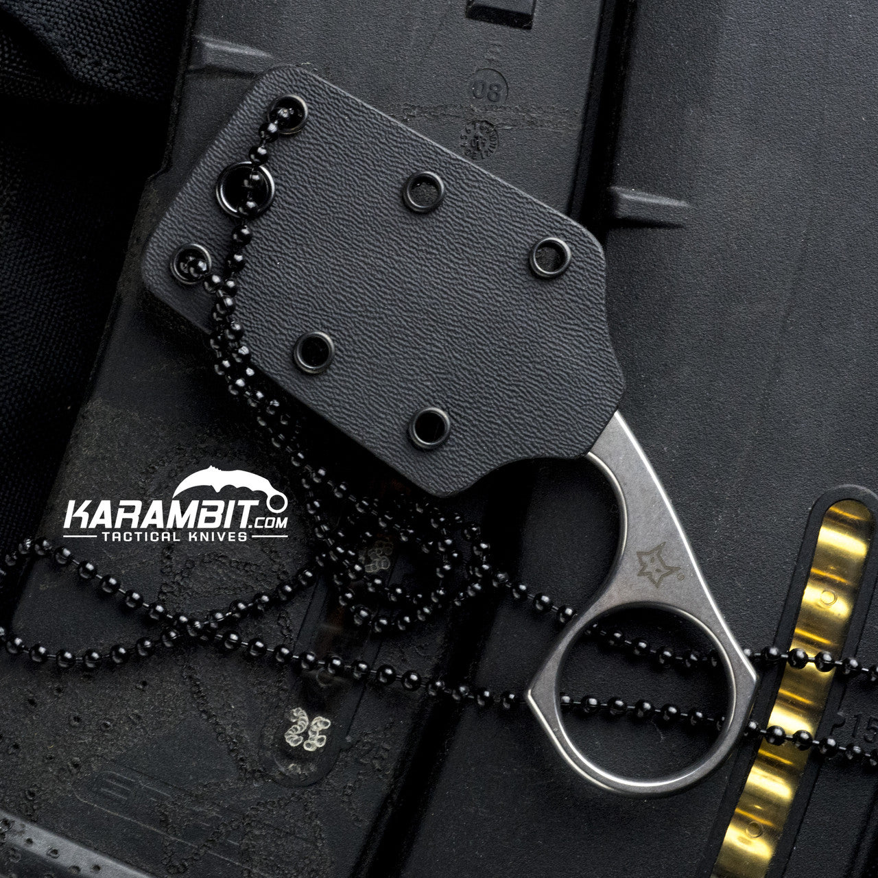 Bastinelli Cerakote Diagnostic Neck Knife (BastiDiagnosticNeckSatin)
