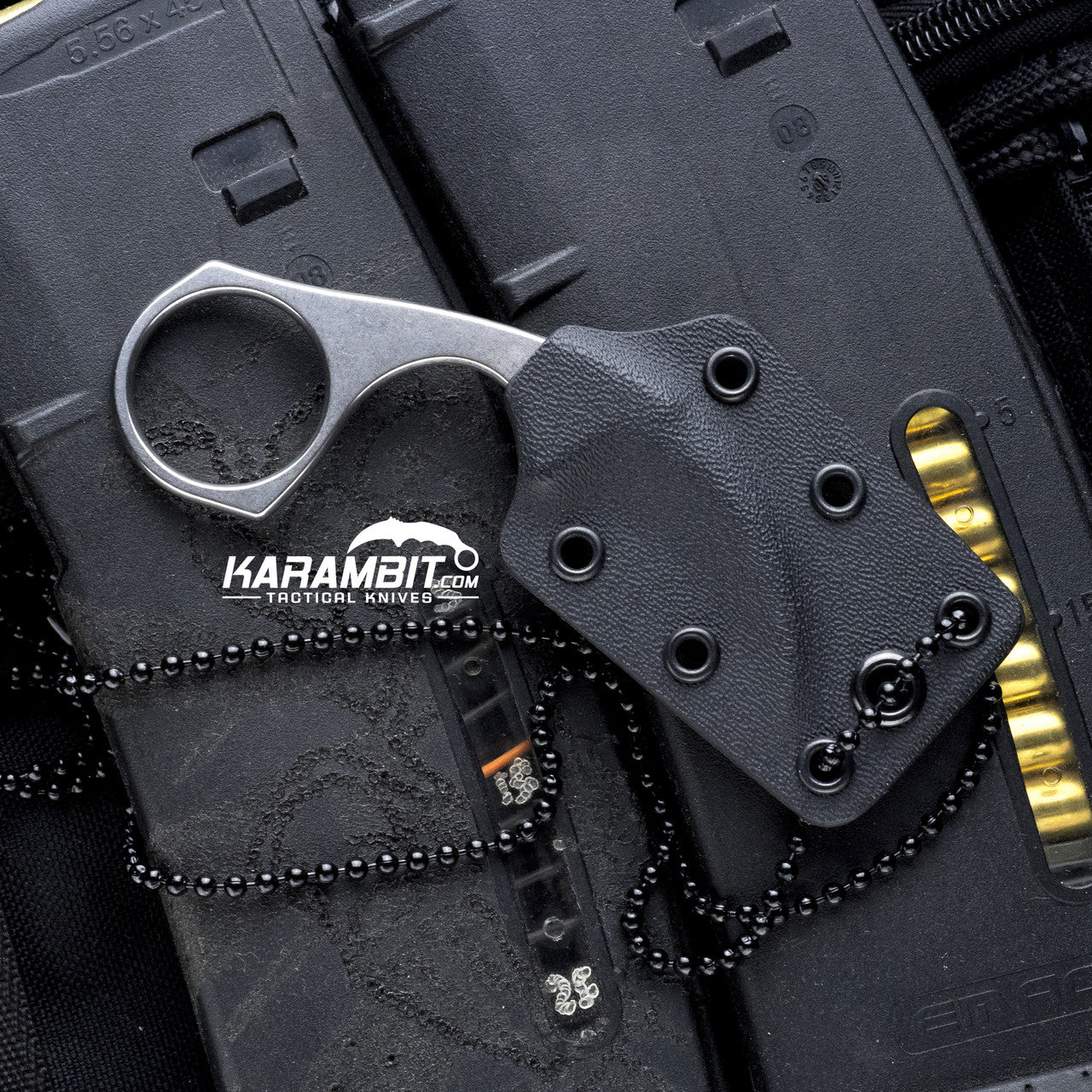 Bastinelli Cerakote Diagnostic Neck Knife (BastiDiagnosticNeckSatin)