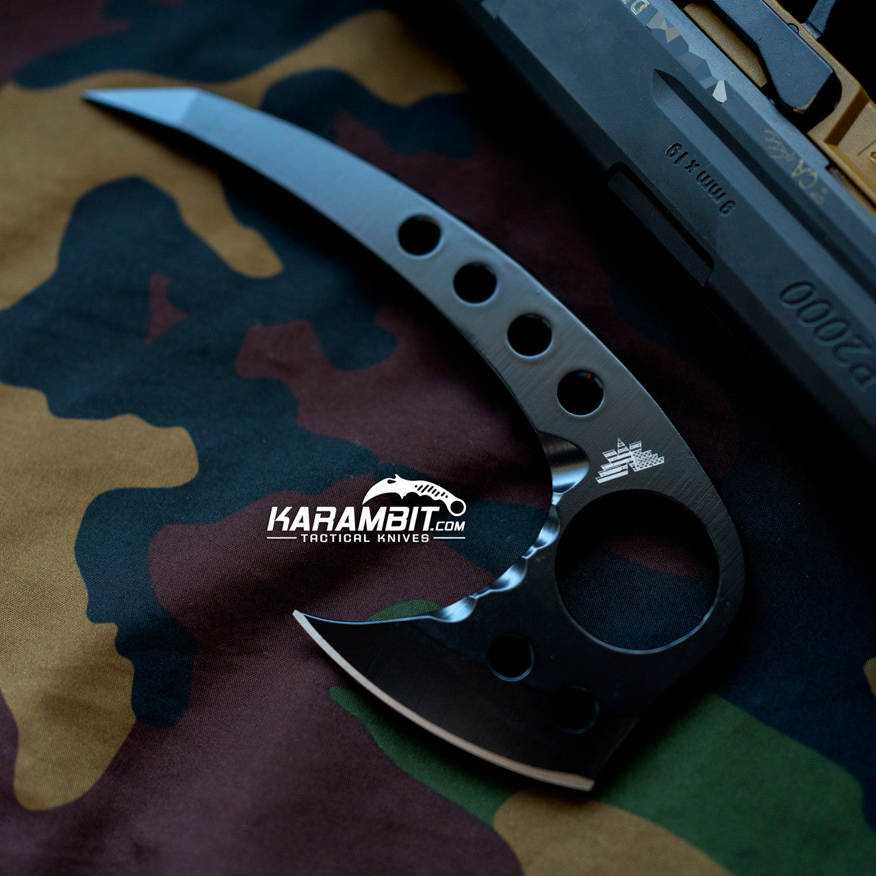 Magnumworks Black Hellfire Silat Mini Axe (MagnumSilatAxe)