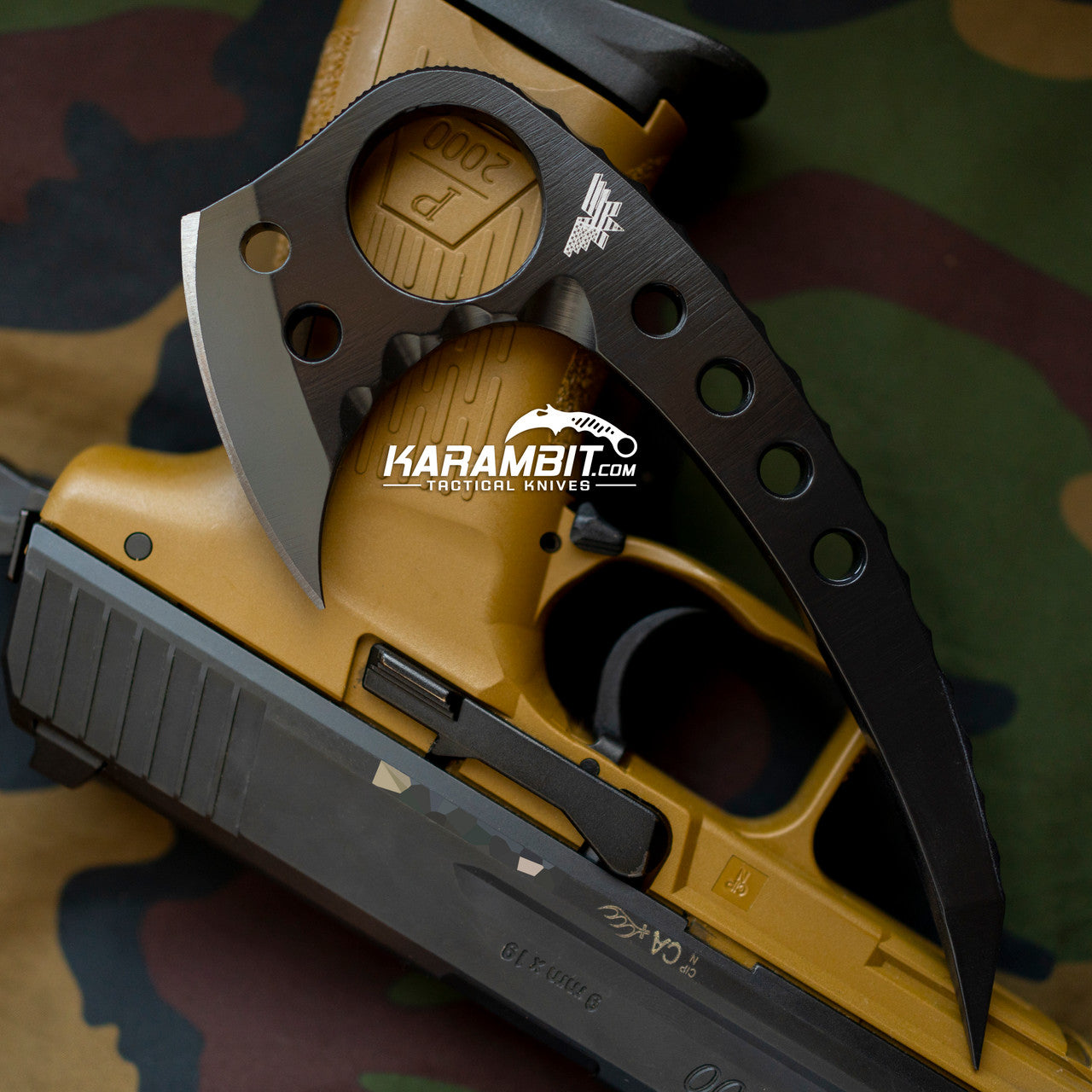 Magnumworks Black Hellfire Silat Mini Axe (MagnumSilatAxe)