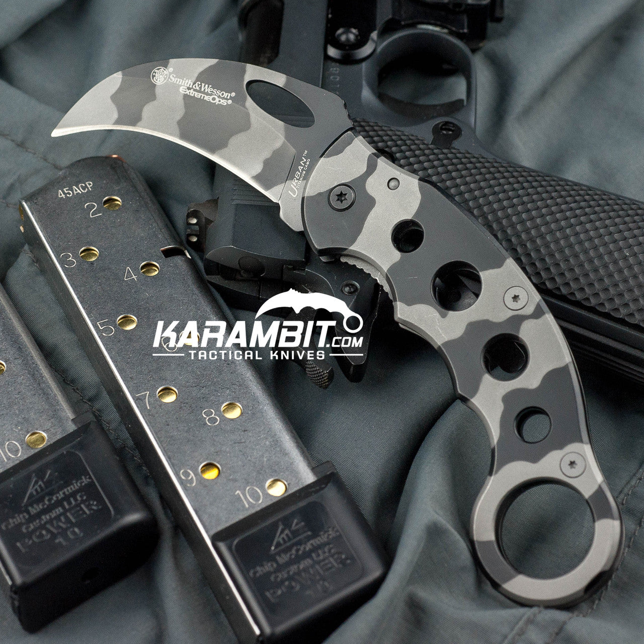 Smith & Wesson Urban Titanium Camo Karambit