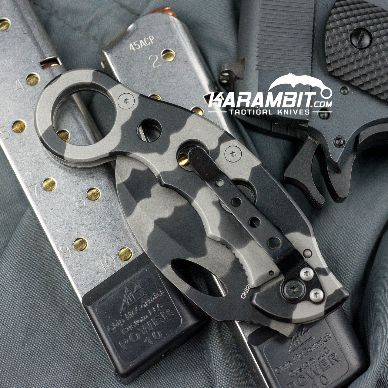 Smith & Wesson Urban Titanium Camo Karambit