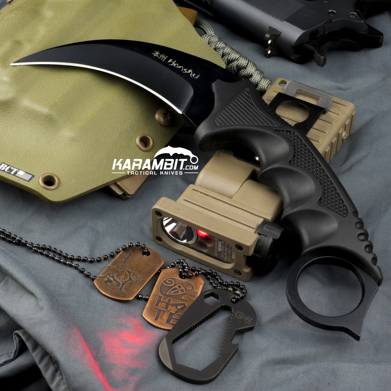 Honshu Black Kerambit w/Shoulder Harness (UC2791)