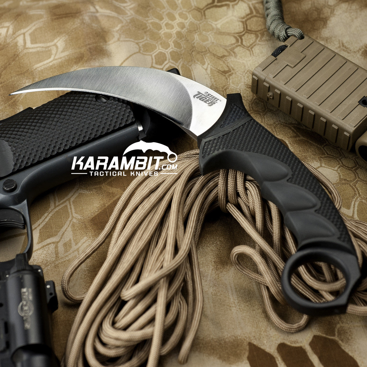 Cold Steel VG-1 Steel Tiger Karambit (49KSJ1)