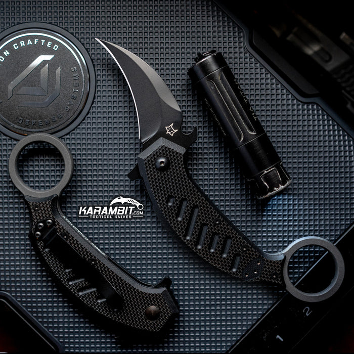 Fox 826 Pikal Reverse G10 Folding Karambit (FX-826)