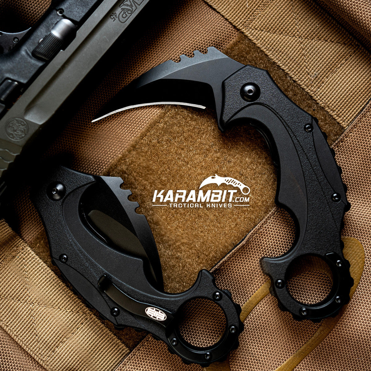 Brous Enforcer Blackout Folding Karambit (BRBM001B)