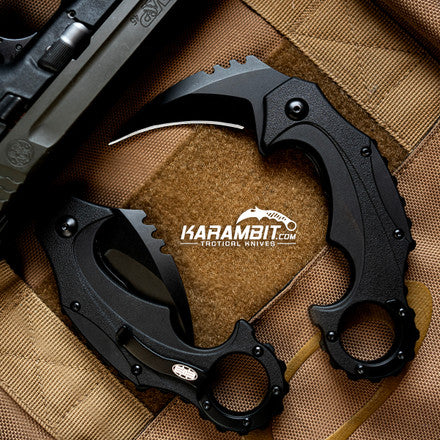Brous Enforcer Blackout Folding Karambit