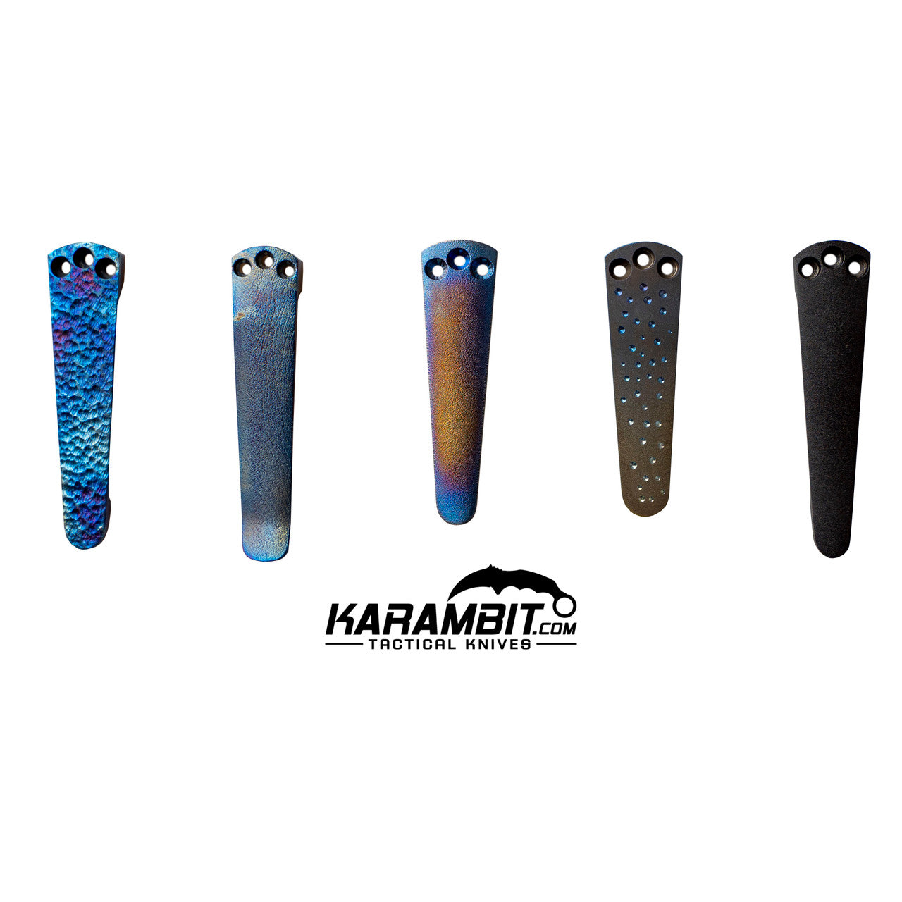 Titanium pocket clips