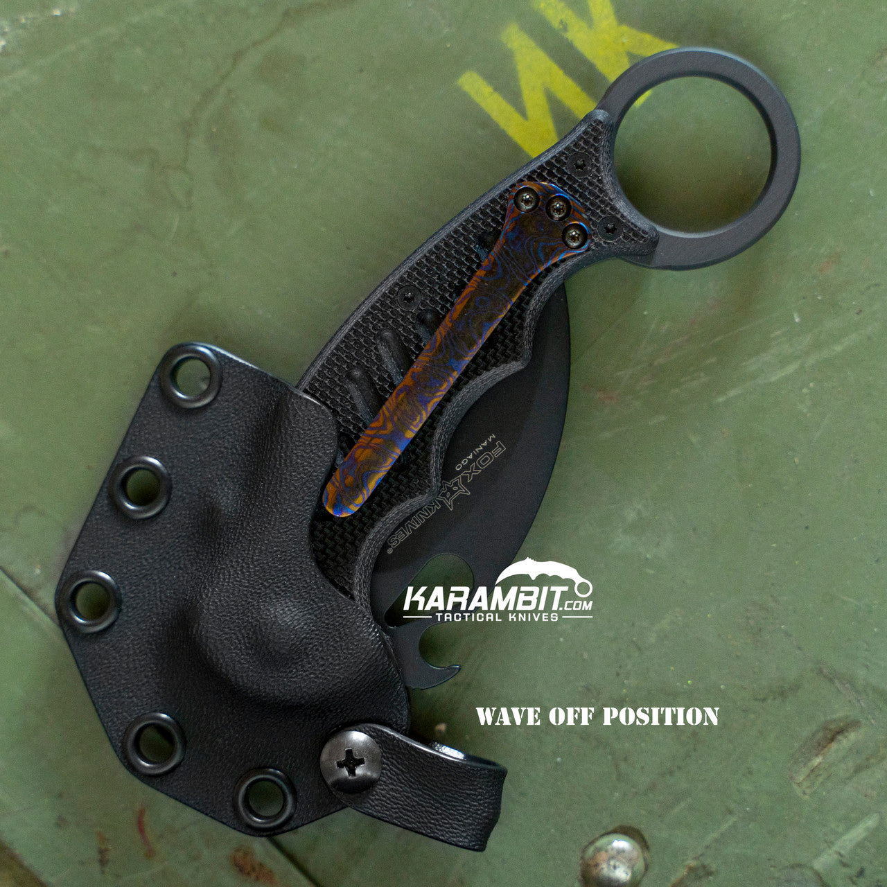 Emerson Wave Auto Open Kydex Sheath