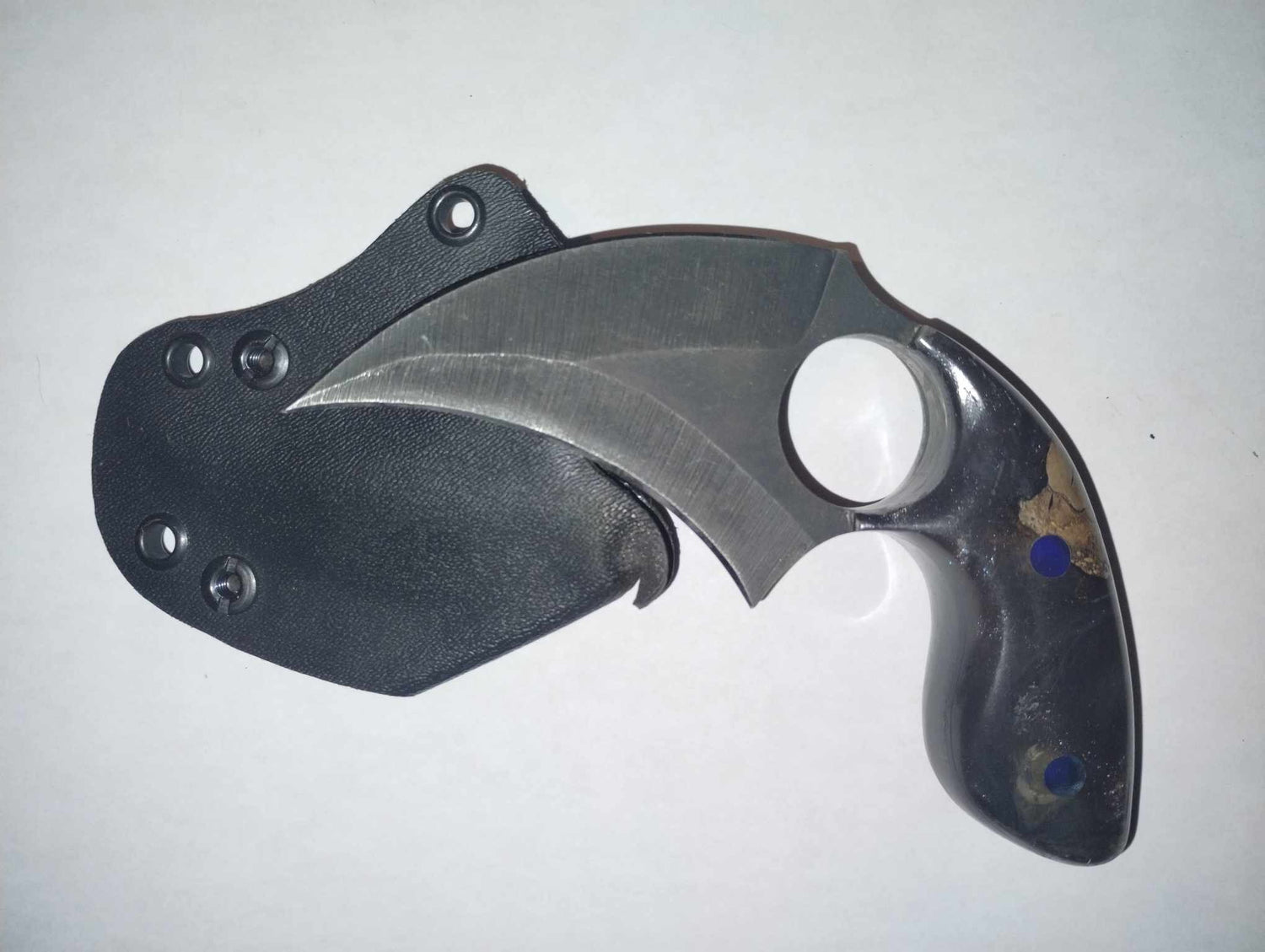 BG Blades Kodiak Hybrid Life Oak Burl ONE OFF Ver. 41