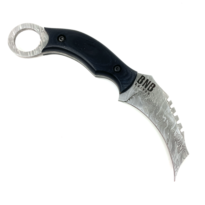 BNB Knives Damascus Venom Karambit