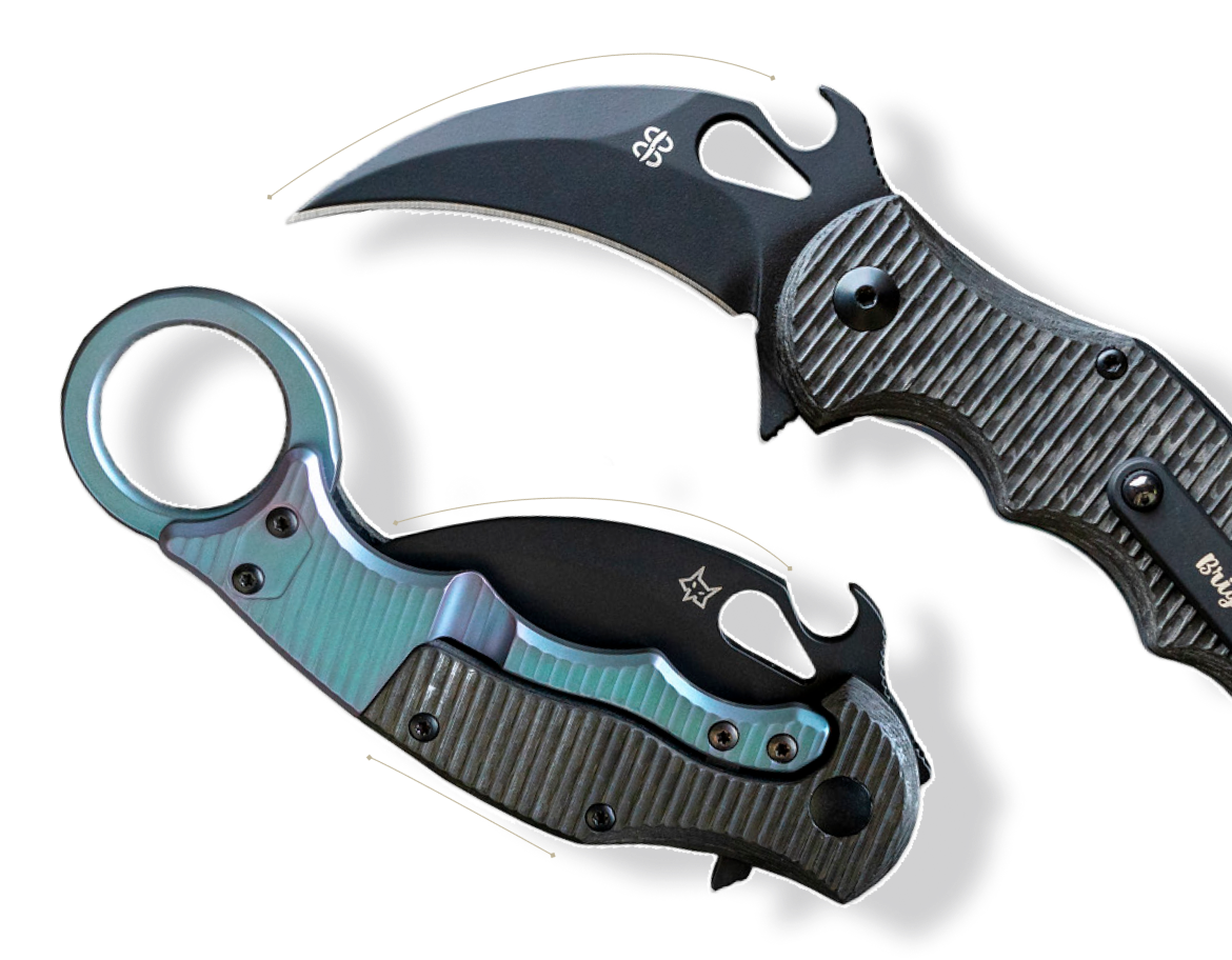 How to use a karambit knife for daily cutting work - Quora