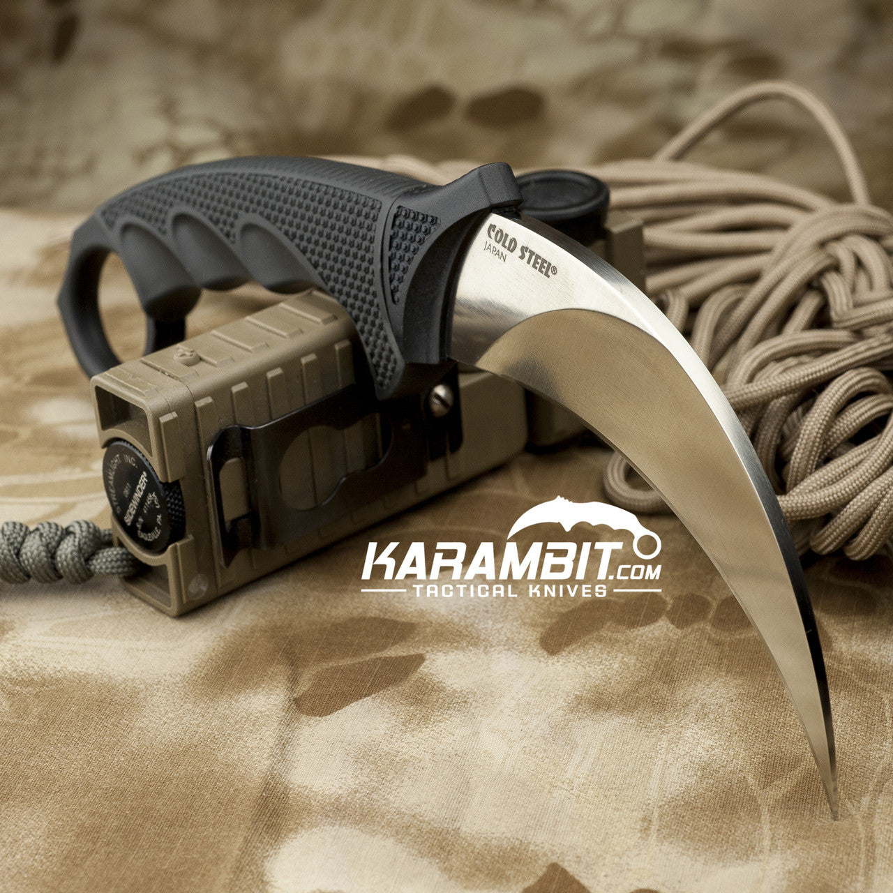 Karambit knife Cold Steel Tiger Dark Earth 49KSTDEBK 12cm for sale