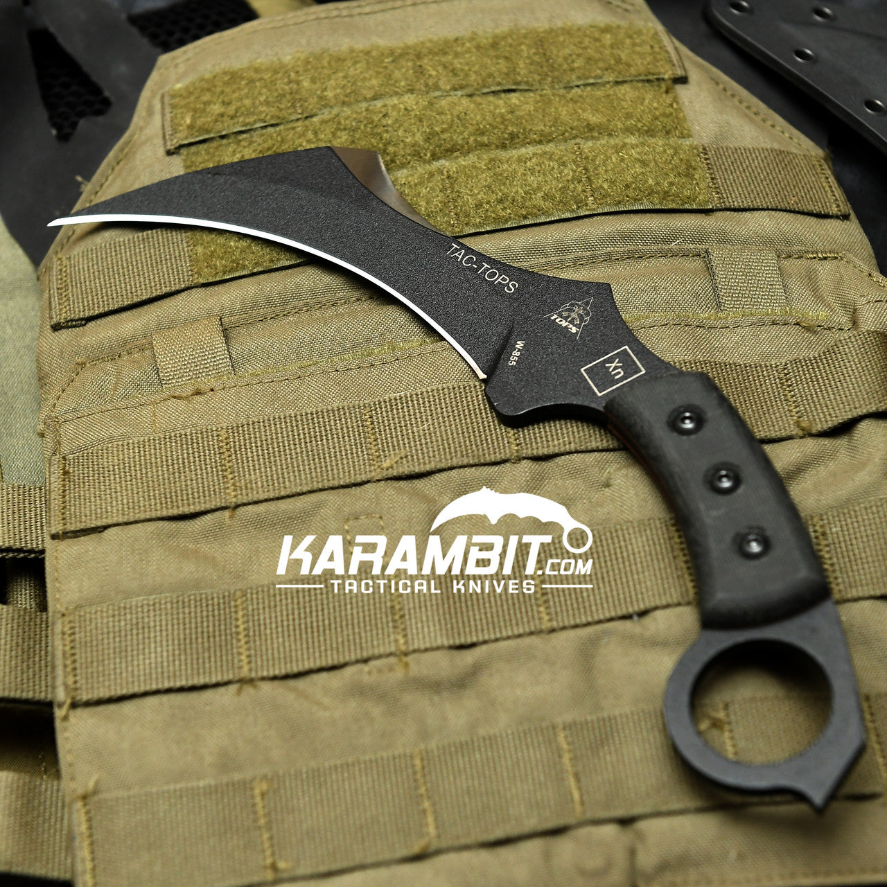 Tac Tops Black Karambit (TPTAC01)