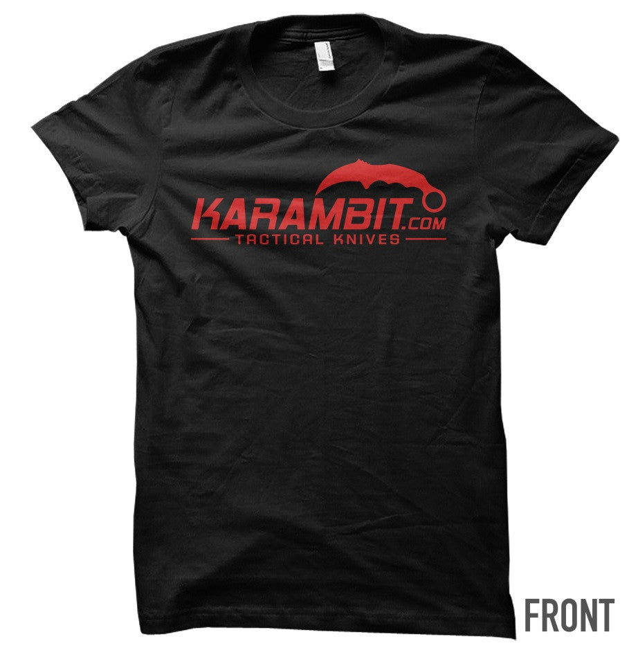Karambit.com Red Logo T-Shirt