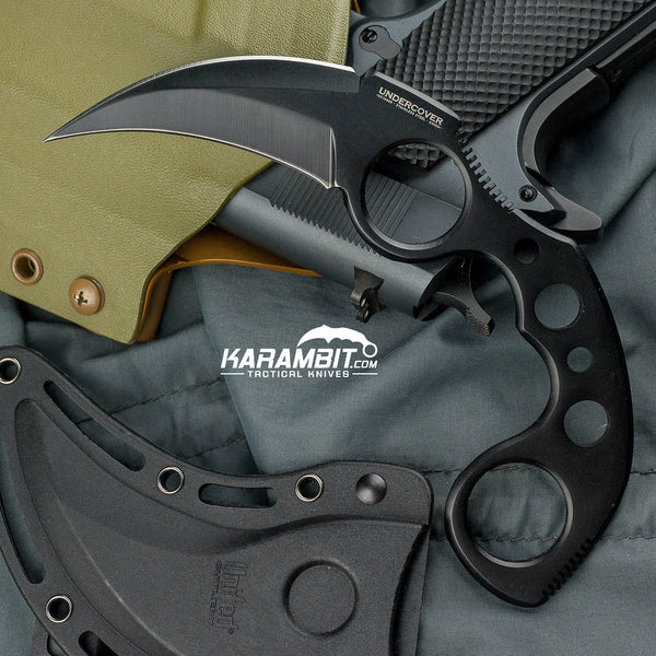 United Cutlery Black Undercover Karambit w/Sheath