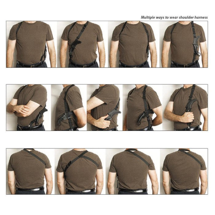 Honshu Black Kerambit w/Shoulder Harness (UC2791)